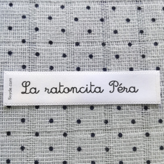 Cinta Etiqueta con el nombre - Etiquetas de tela para marcar ropa