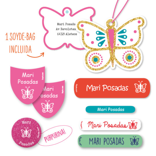 34 Etiquetas Para Ropa Personalizadas.se Aplican Con Plancha