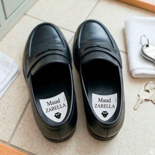 autocollants personnalisés chaussures adultes
