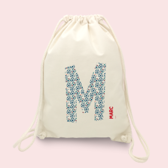 sac en coton personnalisé foot