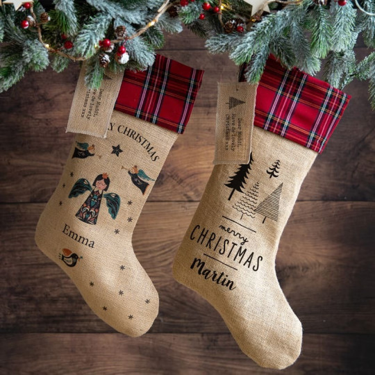 personalised christmas stocking uk