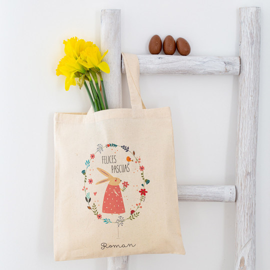 tote bag de pascua personalizada