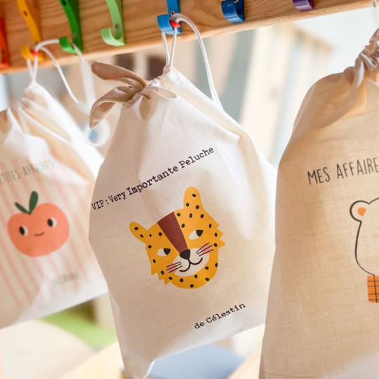 sac coton enfant personnalisé