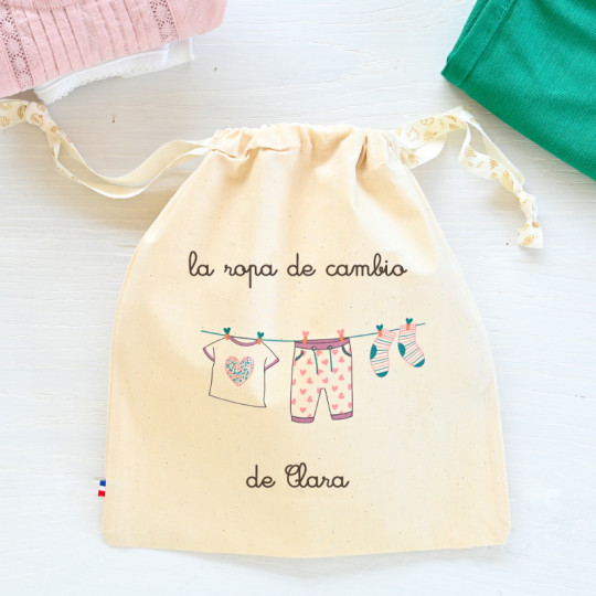 Bolsa de algodón pequeña personalizada