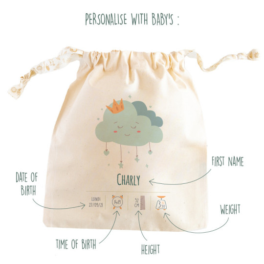 Baby bag with name discount