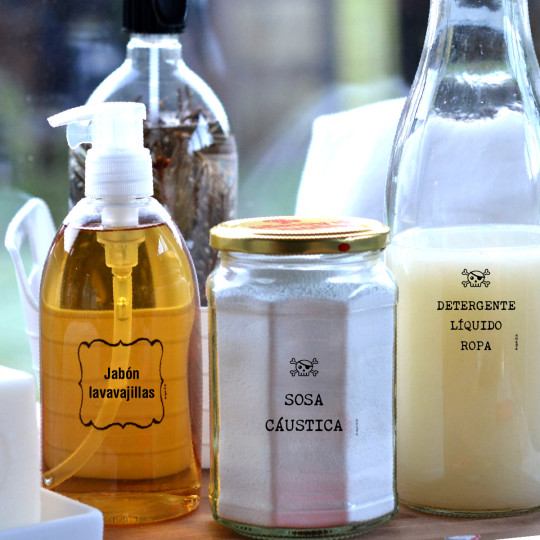 etiquetas personalizadas productos limpieza