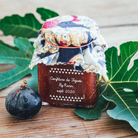 conf figues - Photo de Mes créas étiquettes pour pot de confiture