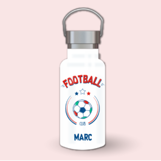 gourde personnalisée foot