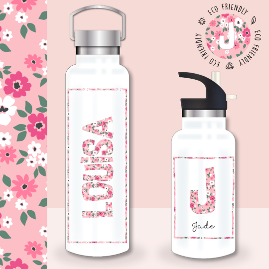 personalised stainless steel water bottle