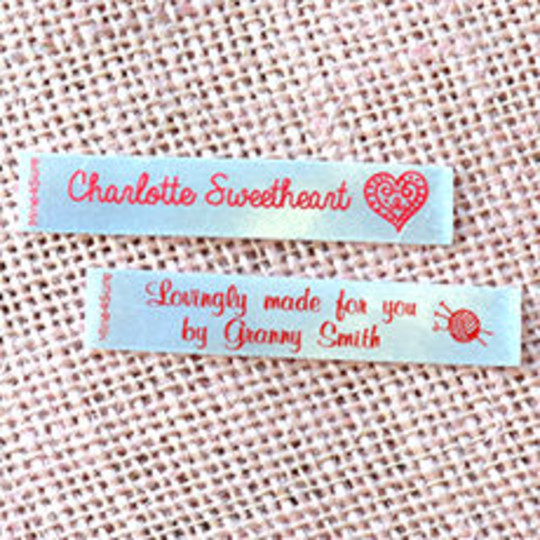 Sew in Name Labels - From 10 labels | Mine4Sure