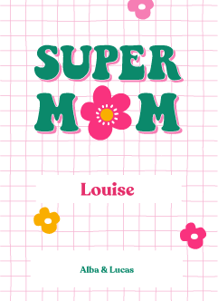 gourde isotherme Super Mom