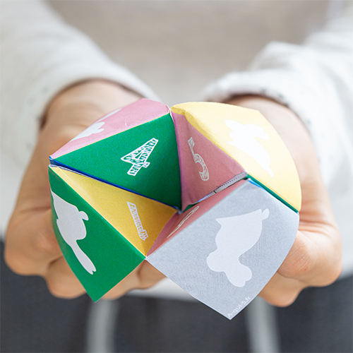 Easter DIY: Origami finger game