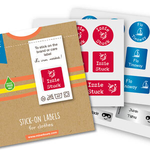 Stick-eez™ Clothing Labels