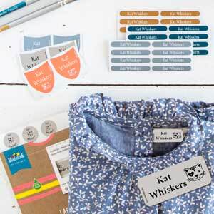 Personalized Iron On Labels | Iron On Name Labels for Clothes - price per  72 labels