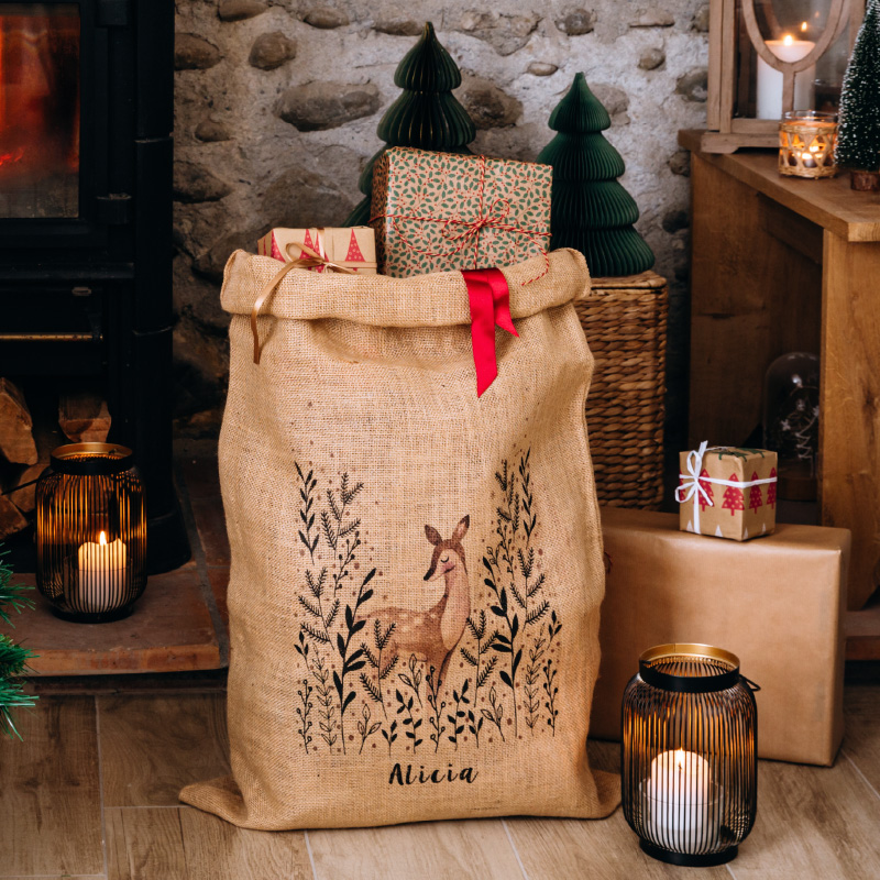 personalised Santa sack