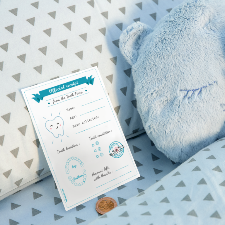Official Tooth Fairy free printable
