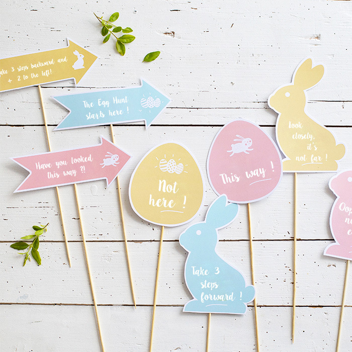 Egg Hunt free printable for Easter! - Mine4Sure's Blog