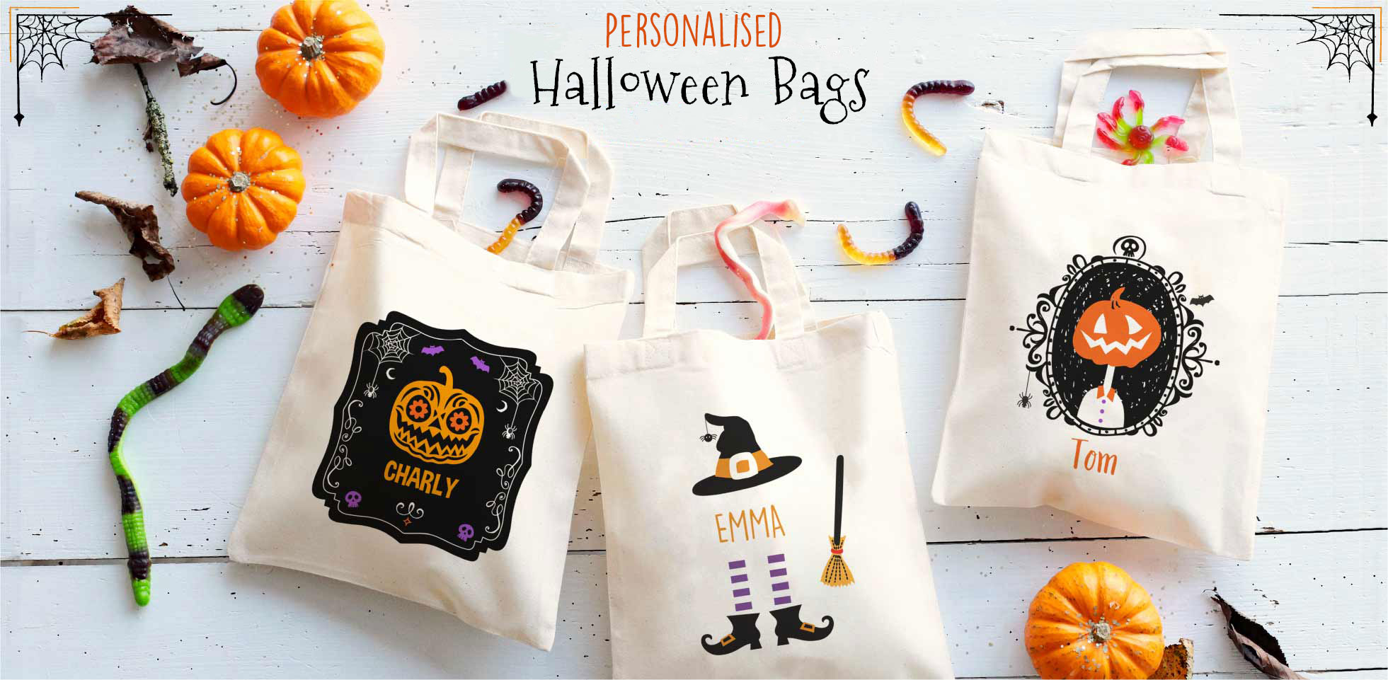 Personalised Halloween Bags