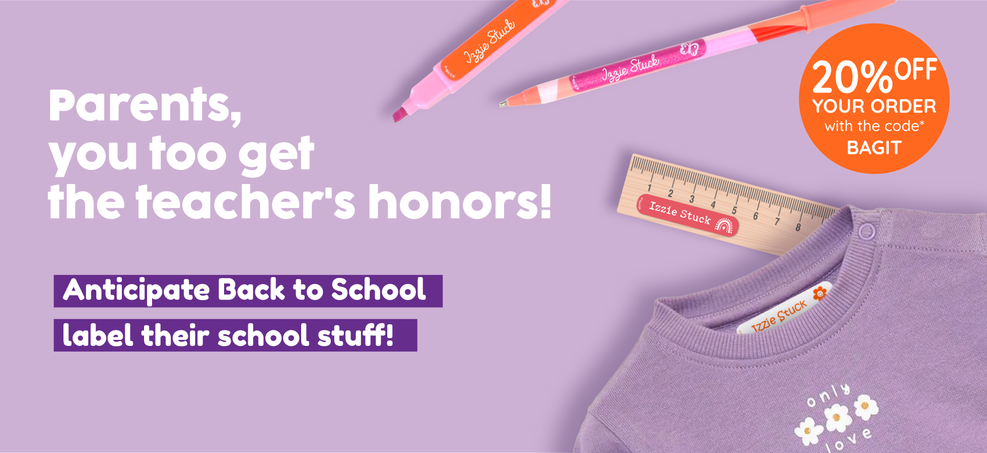 back to school name labels