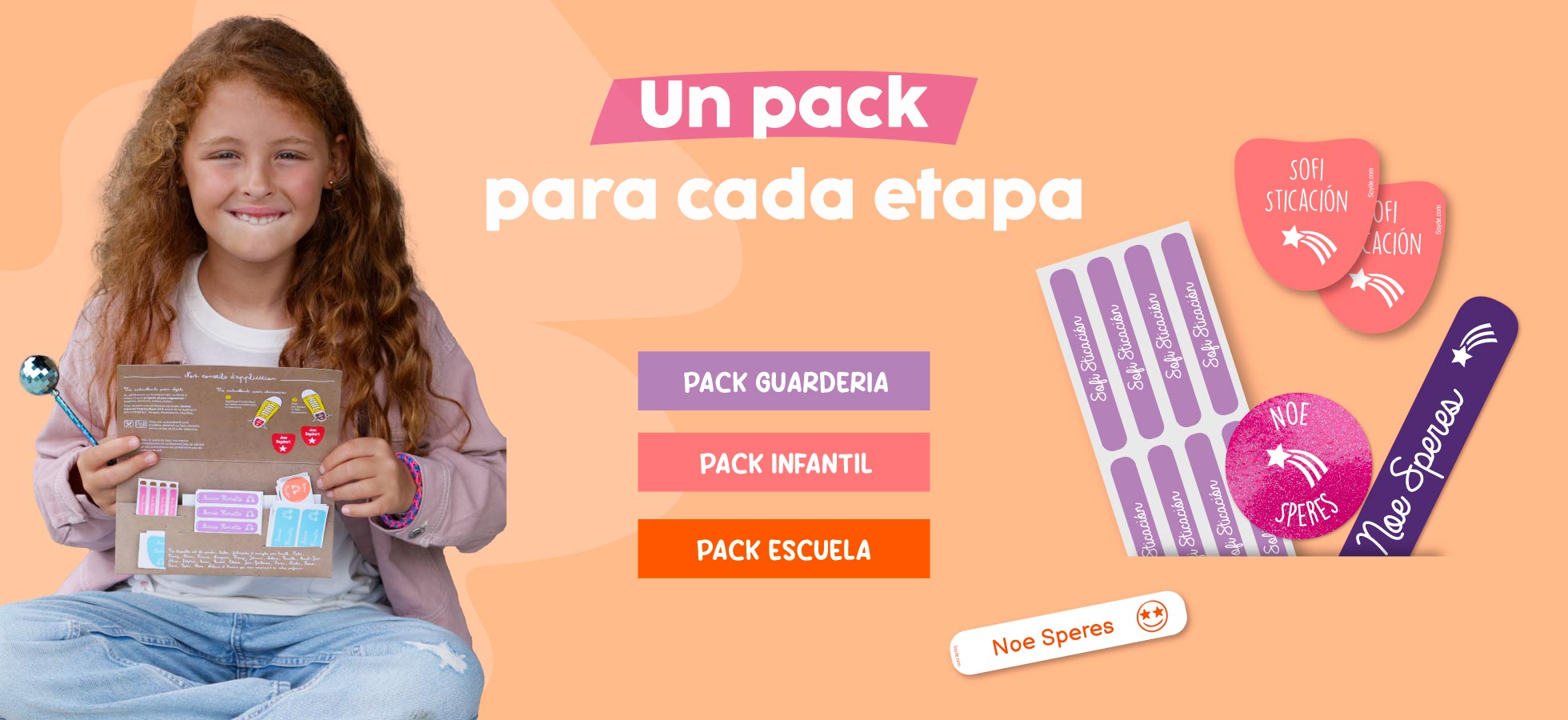 Packs combinados para vuelta al cole