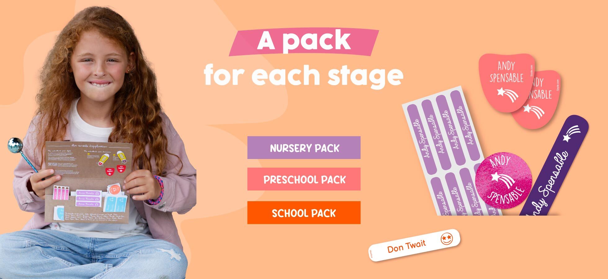 Back to School Packs