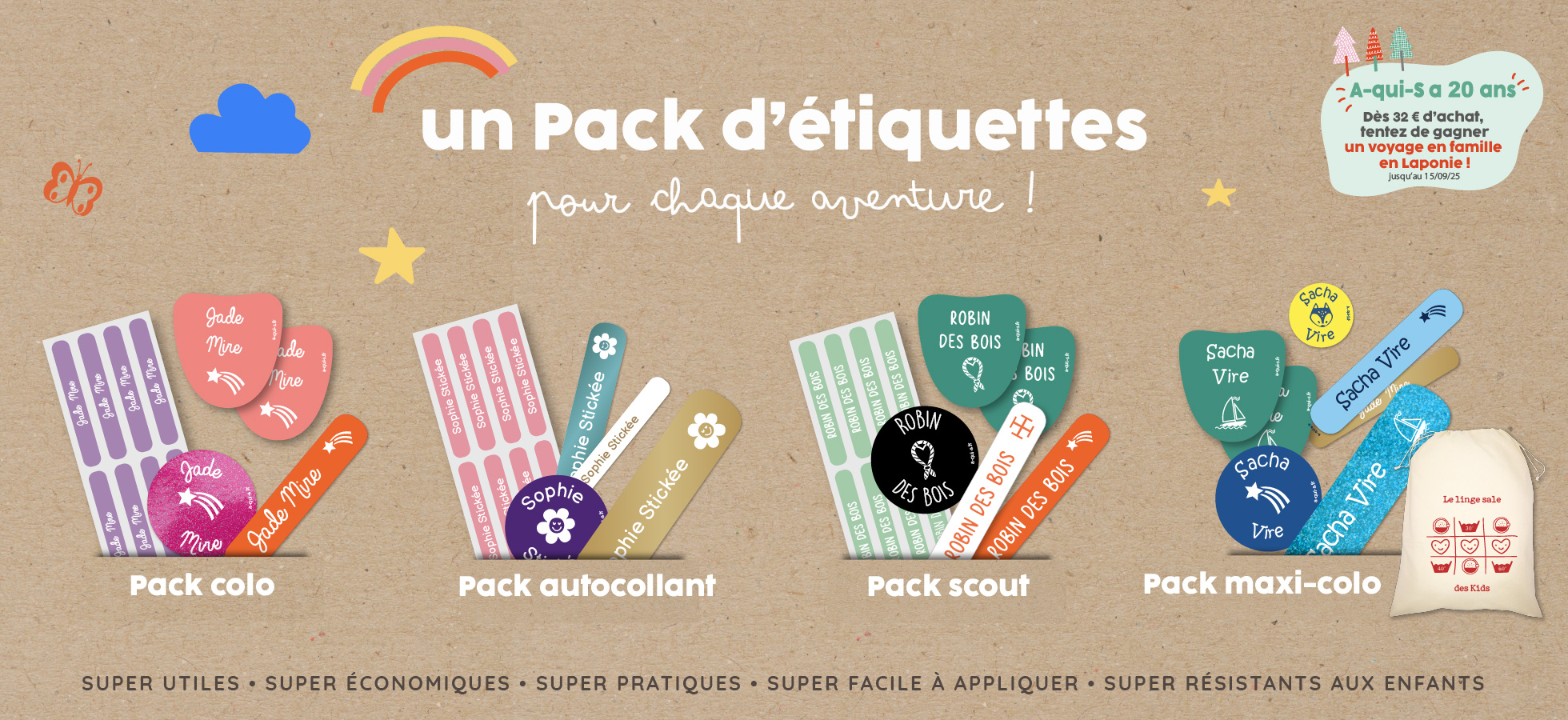 marquer ses affaires