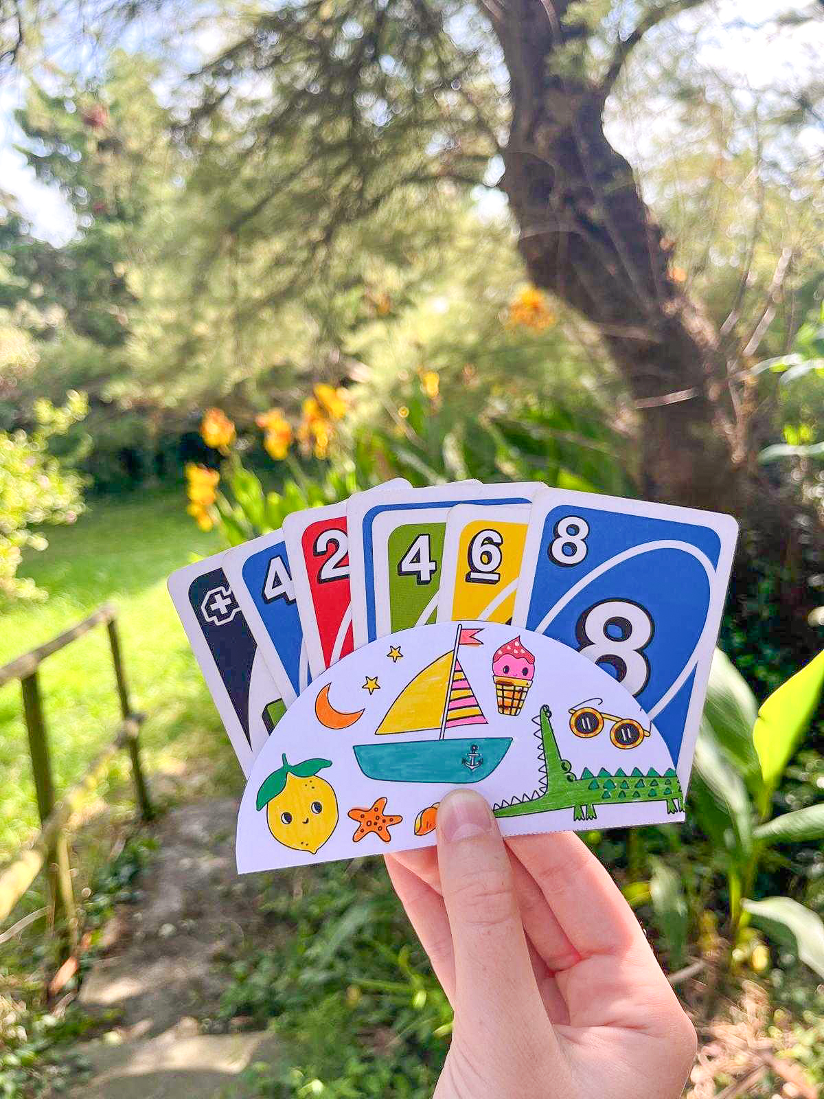porte carte jeu enfant