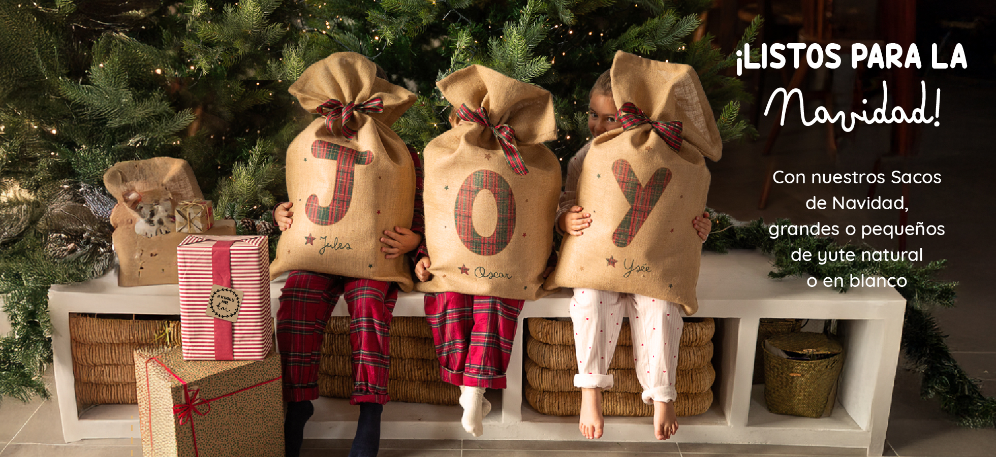 Sacos de Navidad Iniciales
