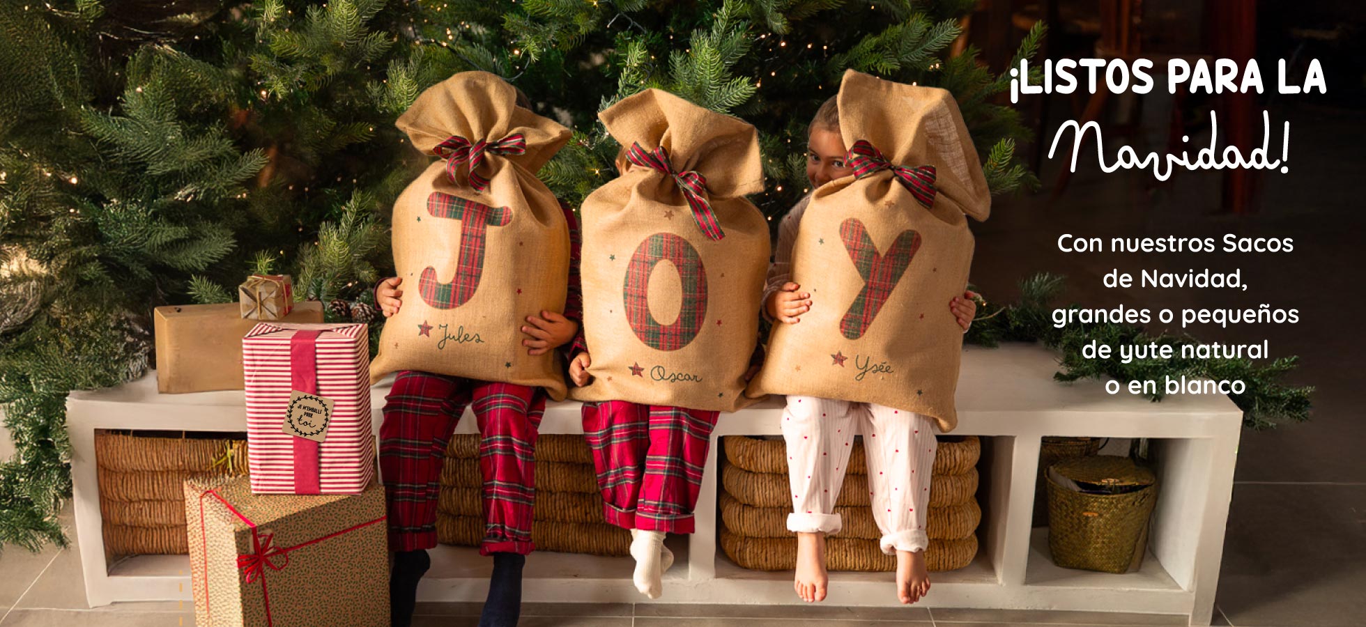 Sacos de Navidad Iniciales