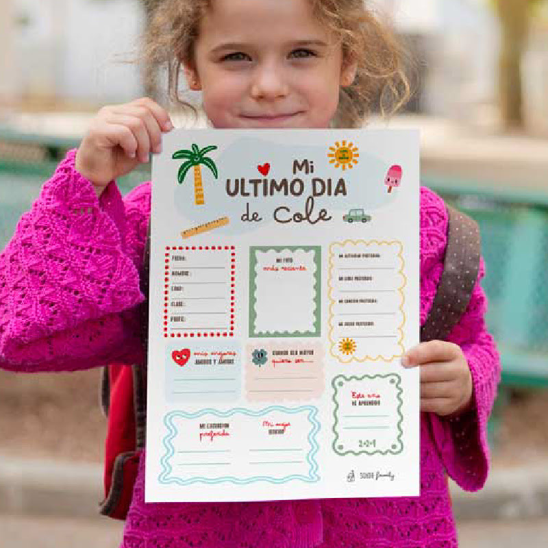 Mi último día en la guardería y en el cole