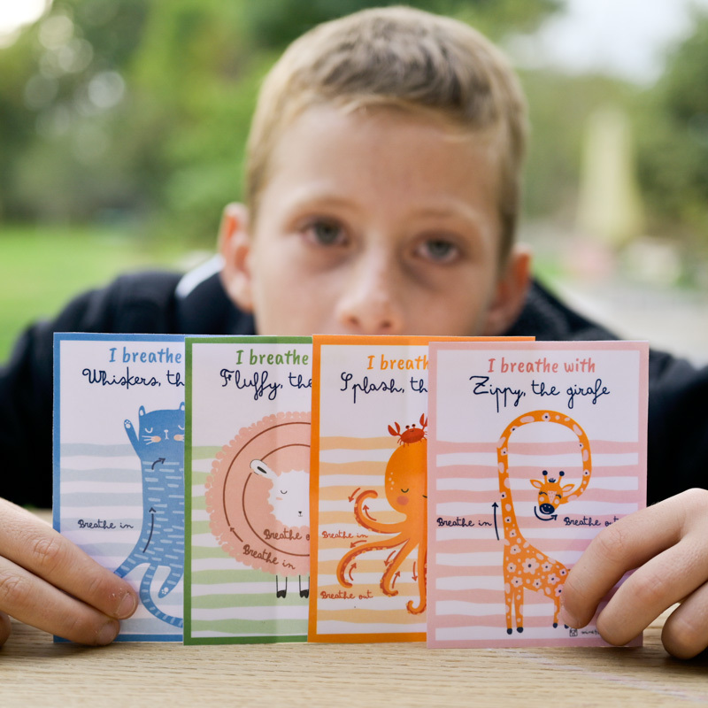 Guided breathing: Discover our animal cards!